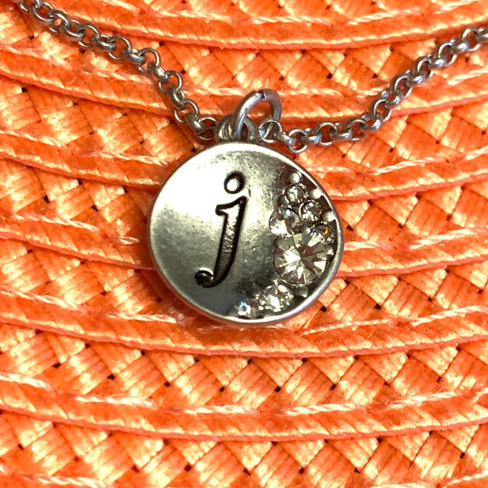 Lia Sophia Monogram “j” necklace